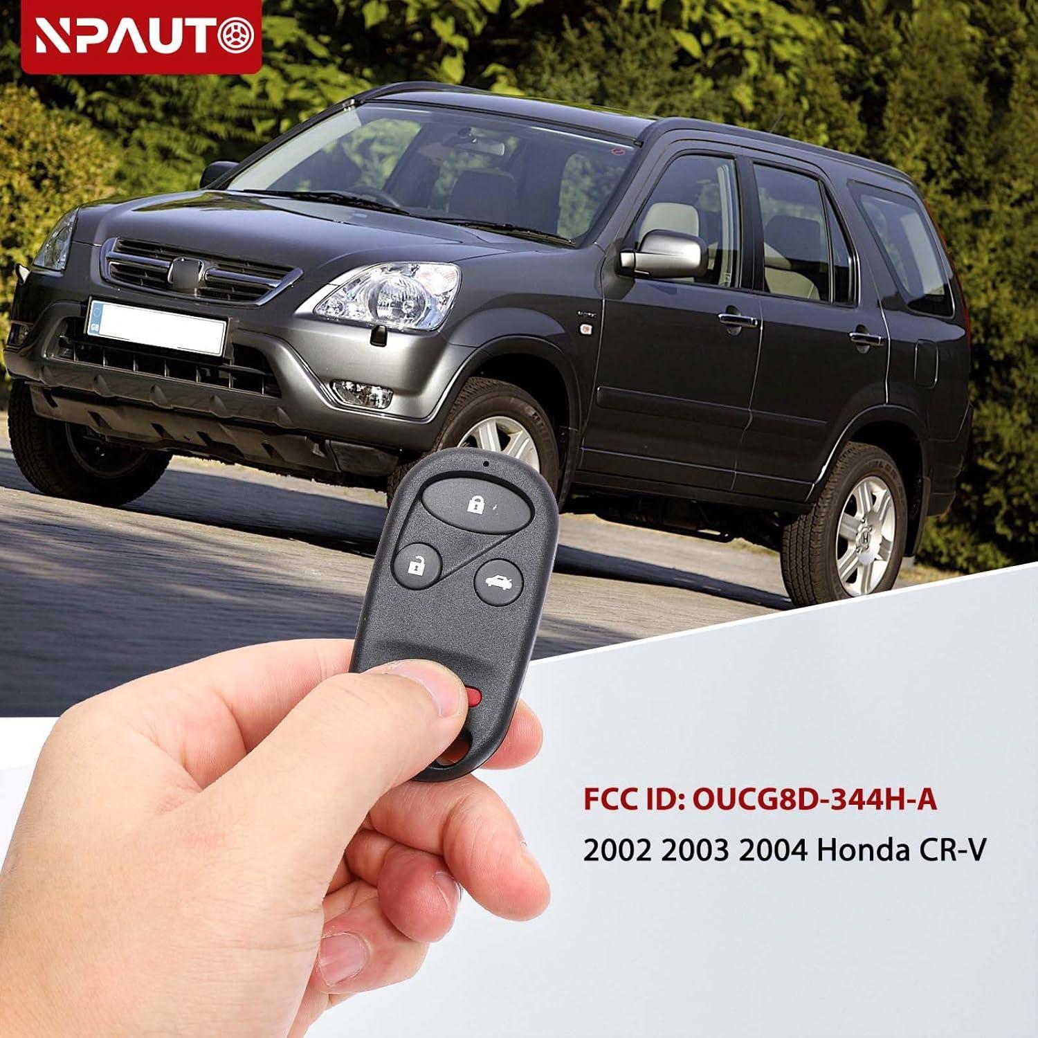 Llavero remoto NPAUTO para Honda CR-V 2002-2004