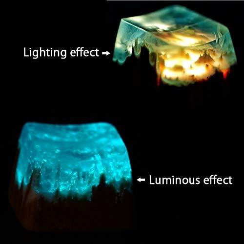 Tapa de Teclado Mecánico TINTON LIFE Madera Roja OEM R4