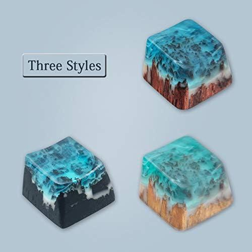 Tapa de Teclado Mecánico TINTON LIFE Madera Roja OEM R4