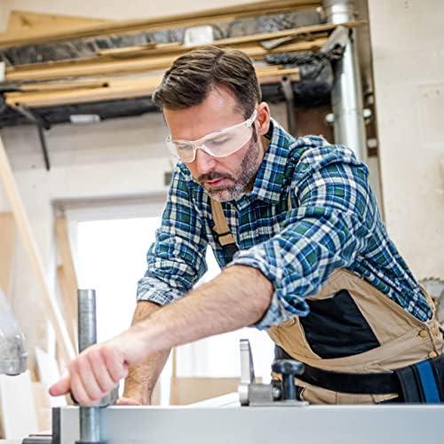 Paquete de 100 Gafas de Seguridad ANSI Z87.1 Protección Ocular