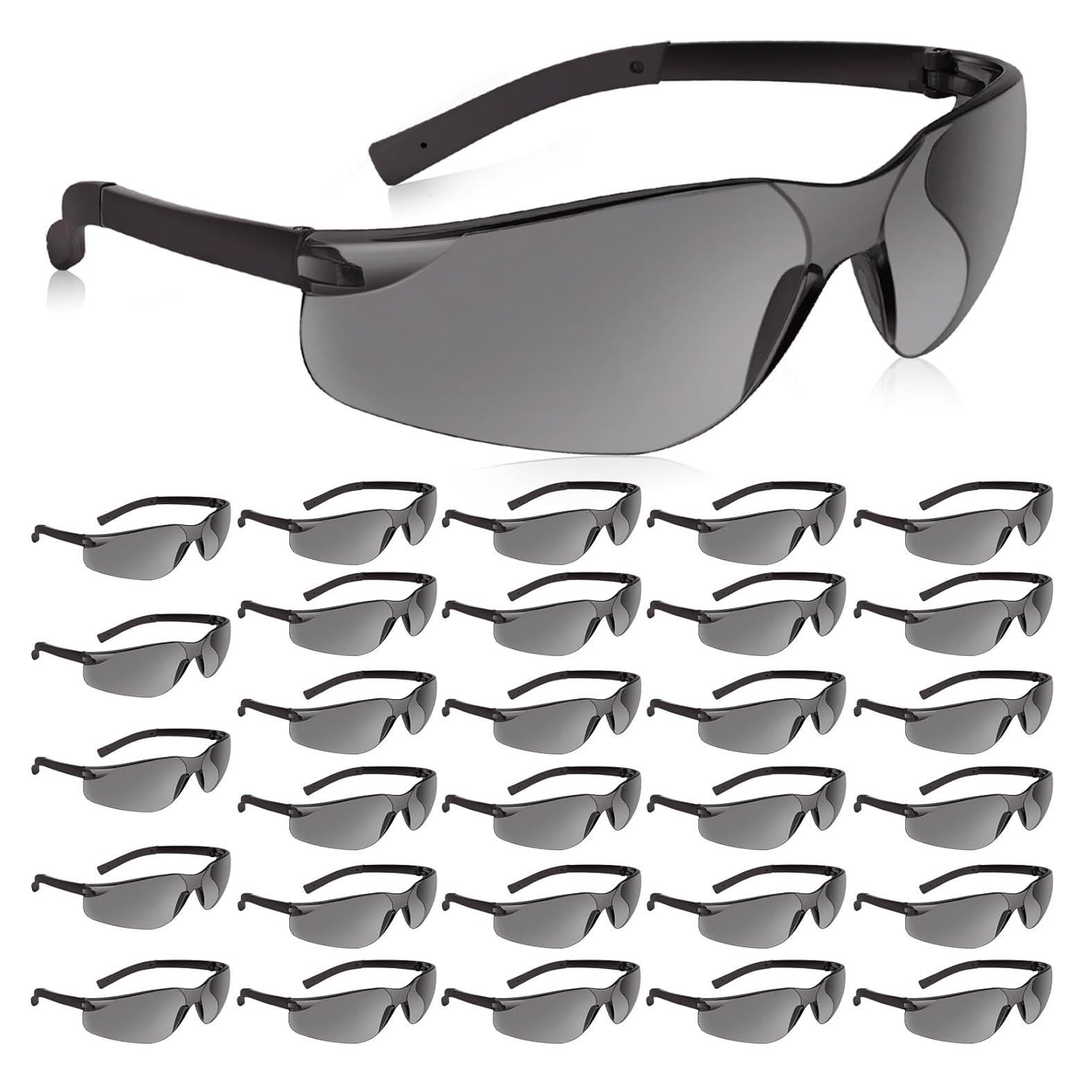 Paquete de 30 Gafas de Seguridad ANSI Z87.1 Tintadas