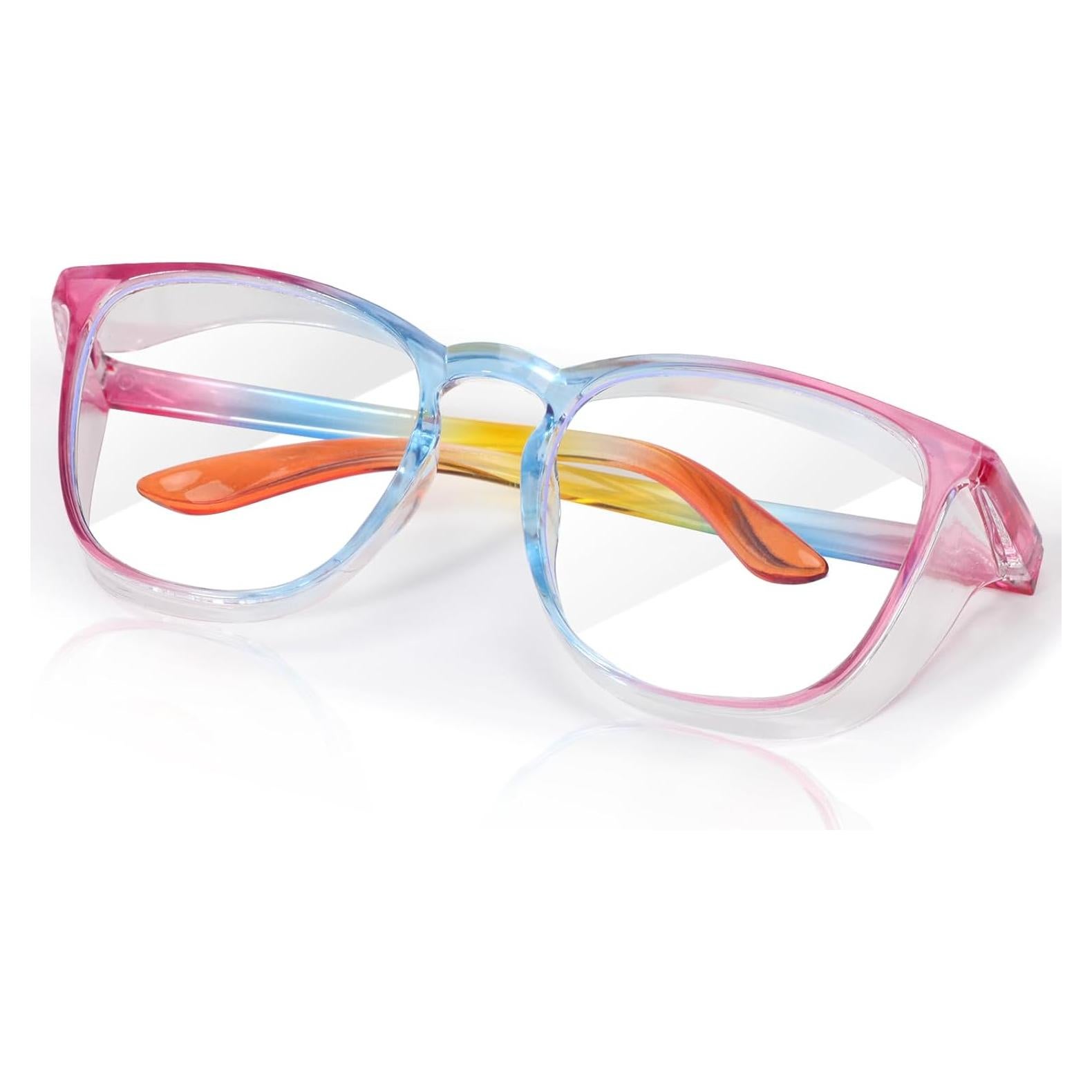 Gafas de Seguridad SQIMZAR Antiempañantes Azul-Rosa
