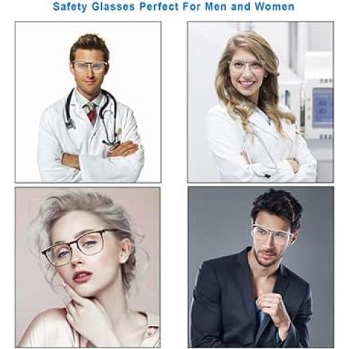 Gafas de Seguridad SQIMZAR Antivaho y UV para Mujeres