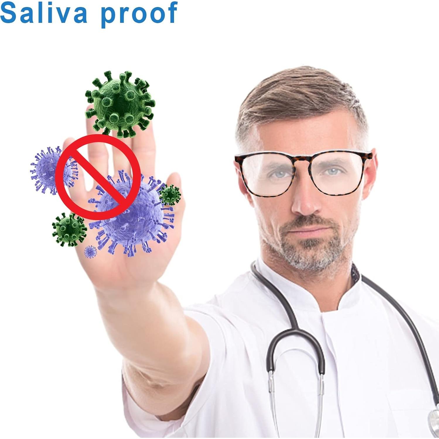 Gafas de Seguridad SQIMZAR Antiempañamiento UV Leopardo