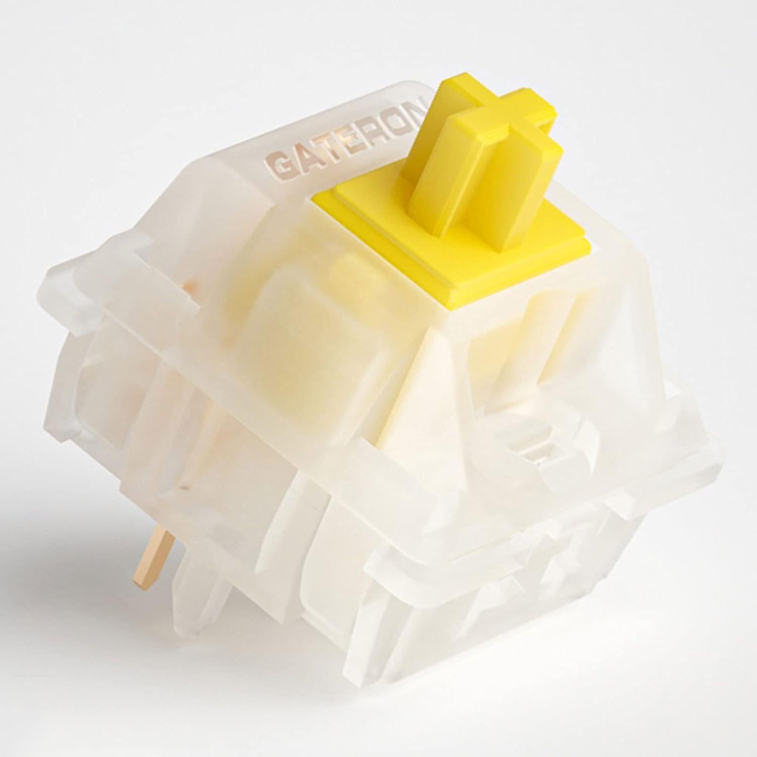 Interruptores Mecánicos Gateron Milky Yellow Pro V2 70 Pcs
