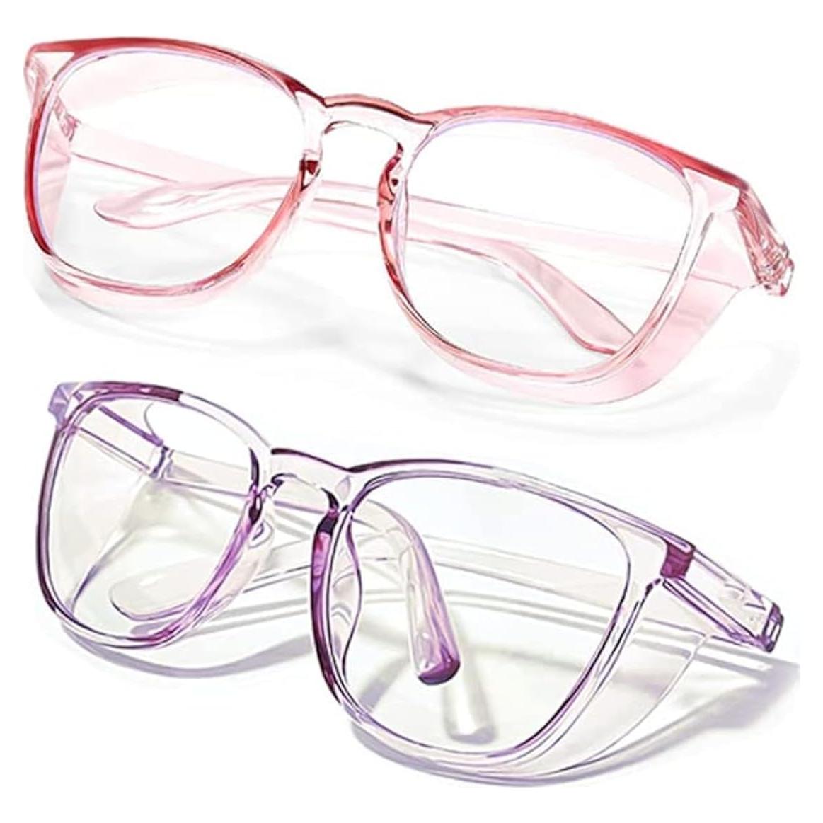 Gafas de Seguridad SQIMZAR Rosa Claro Anti Rayones UV