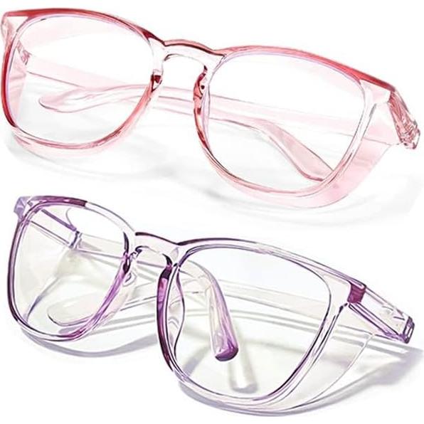 Gafas de Seguridad SQIMZAR Rosa Claro Anti Rayones UV
