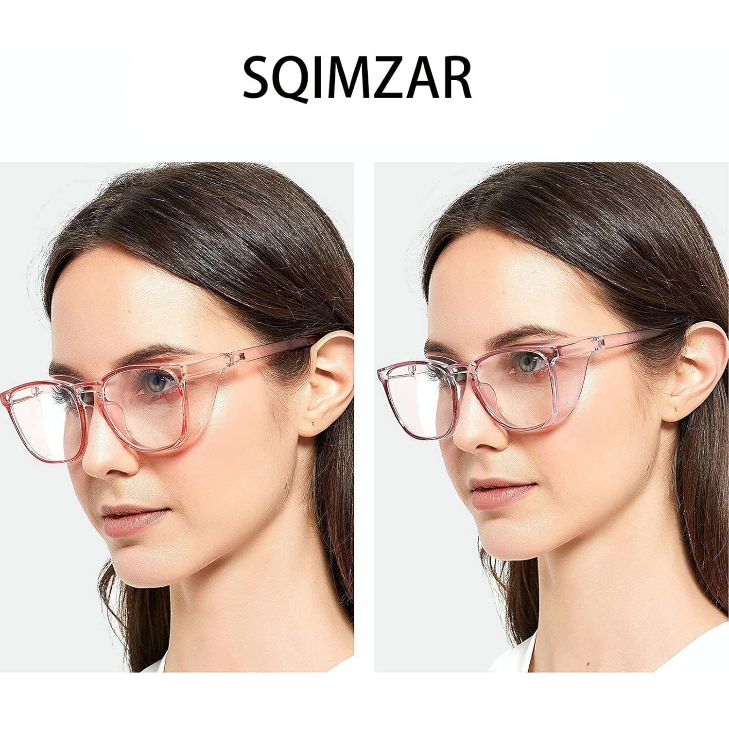Gafas de Seguridad SQIMZAR Rosa Claro Anti Rayones UV