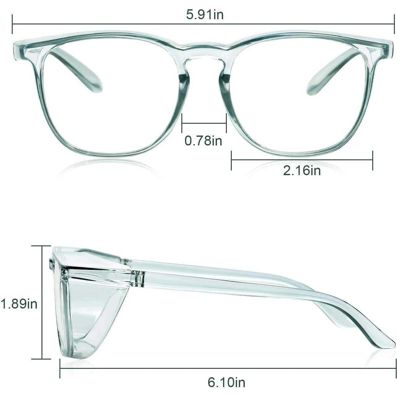 Gafas de Seguridad SQIMZAR Verde Oscuro Antiempañamiento