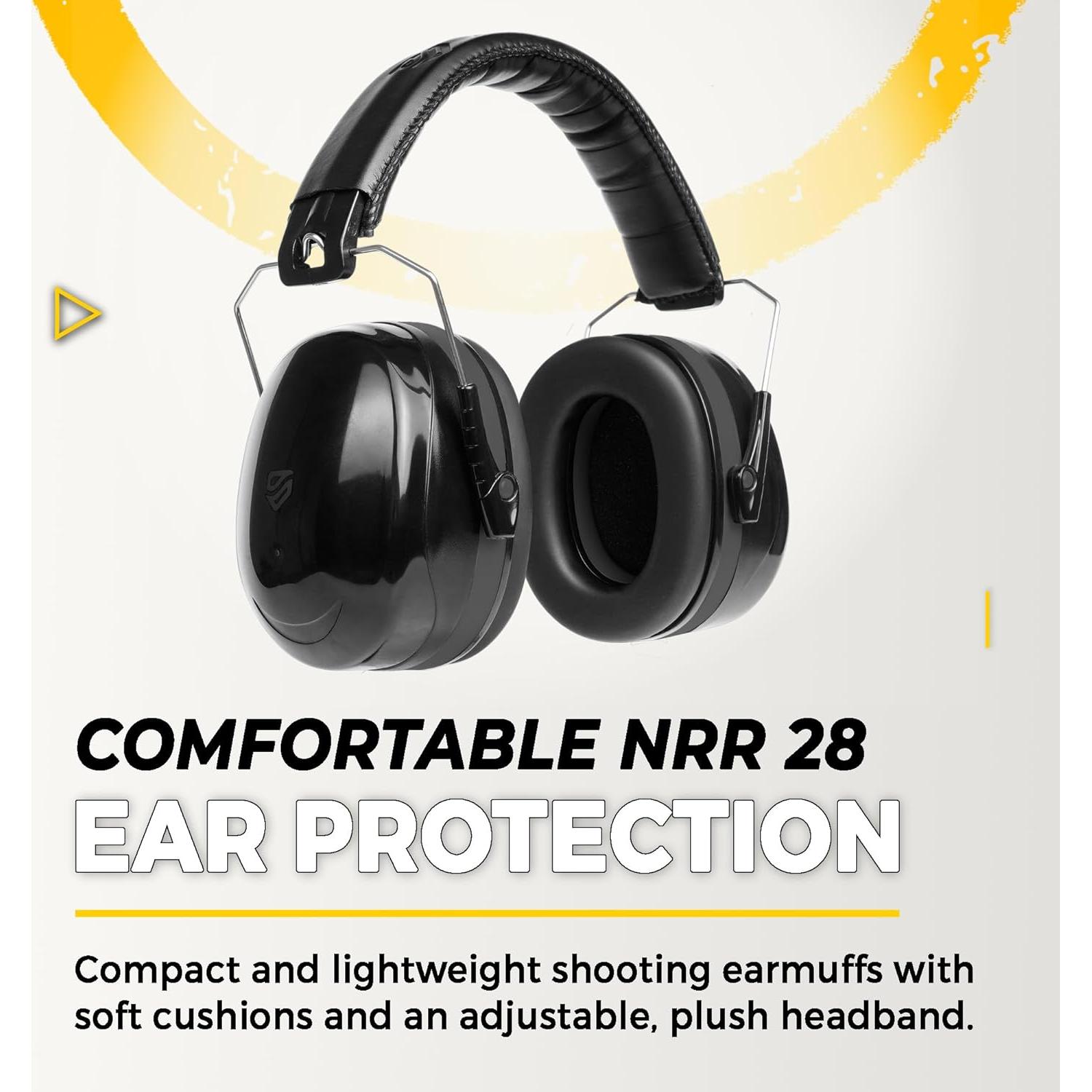 TradeSmart Protección Auditiva y Visual para Tiro - NRR 28