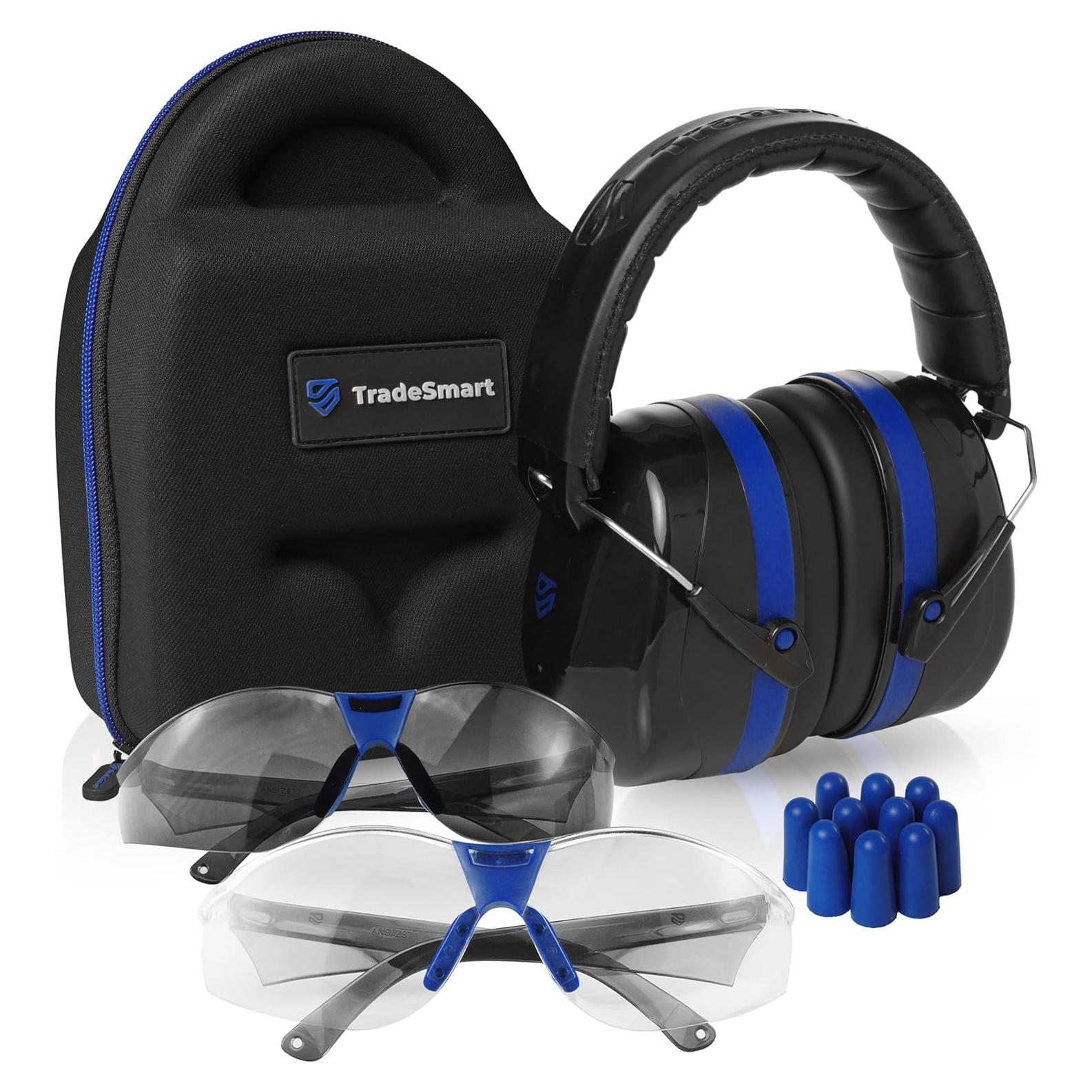 TradeSmart Protección Auditiva y Ocular para Tiro - NRR 28