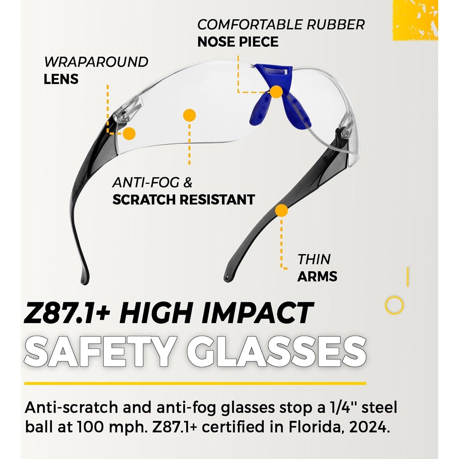 TradeSmart Protección Auditiva y Ocular para Tiro - NRR 28