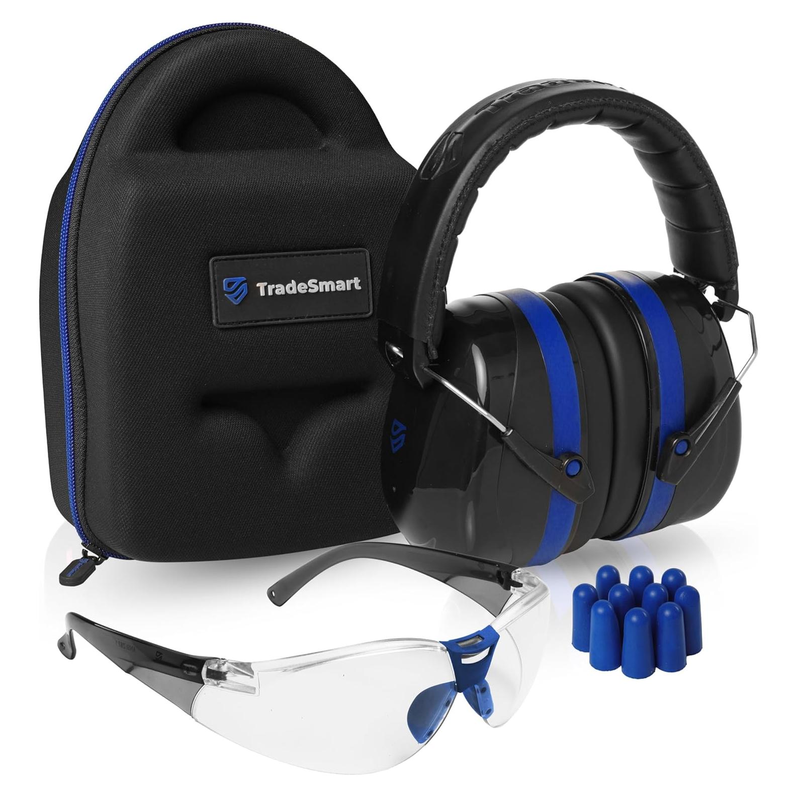 TradeSmart Protección Auditiva y Gafas de Tiro - NRR 28