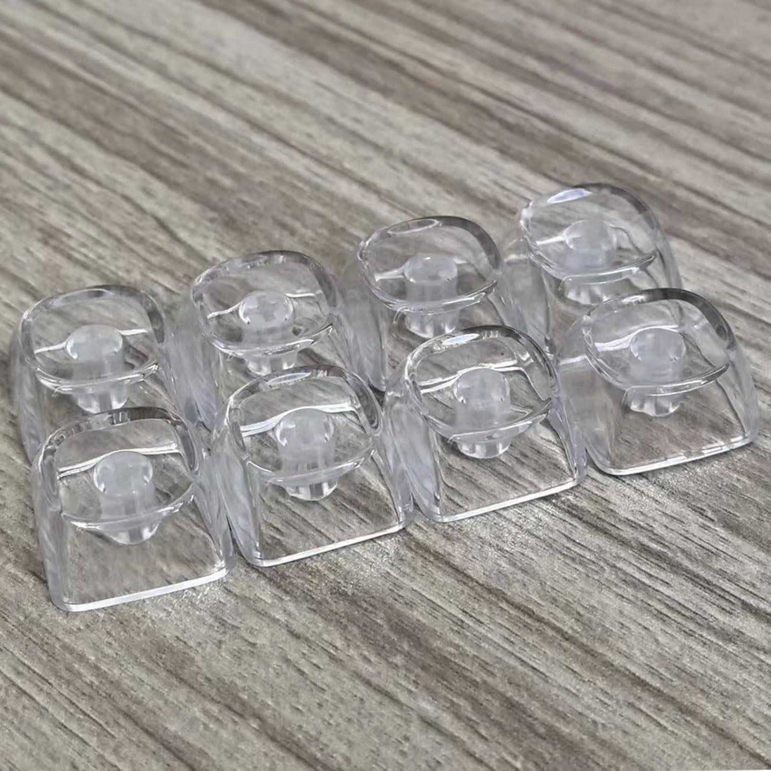 Keycaps Transparentes JSJT 21 Piezas MOA para Teclados MX