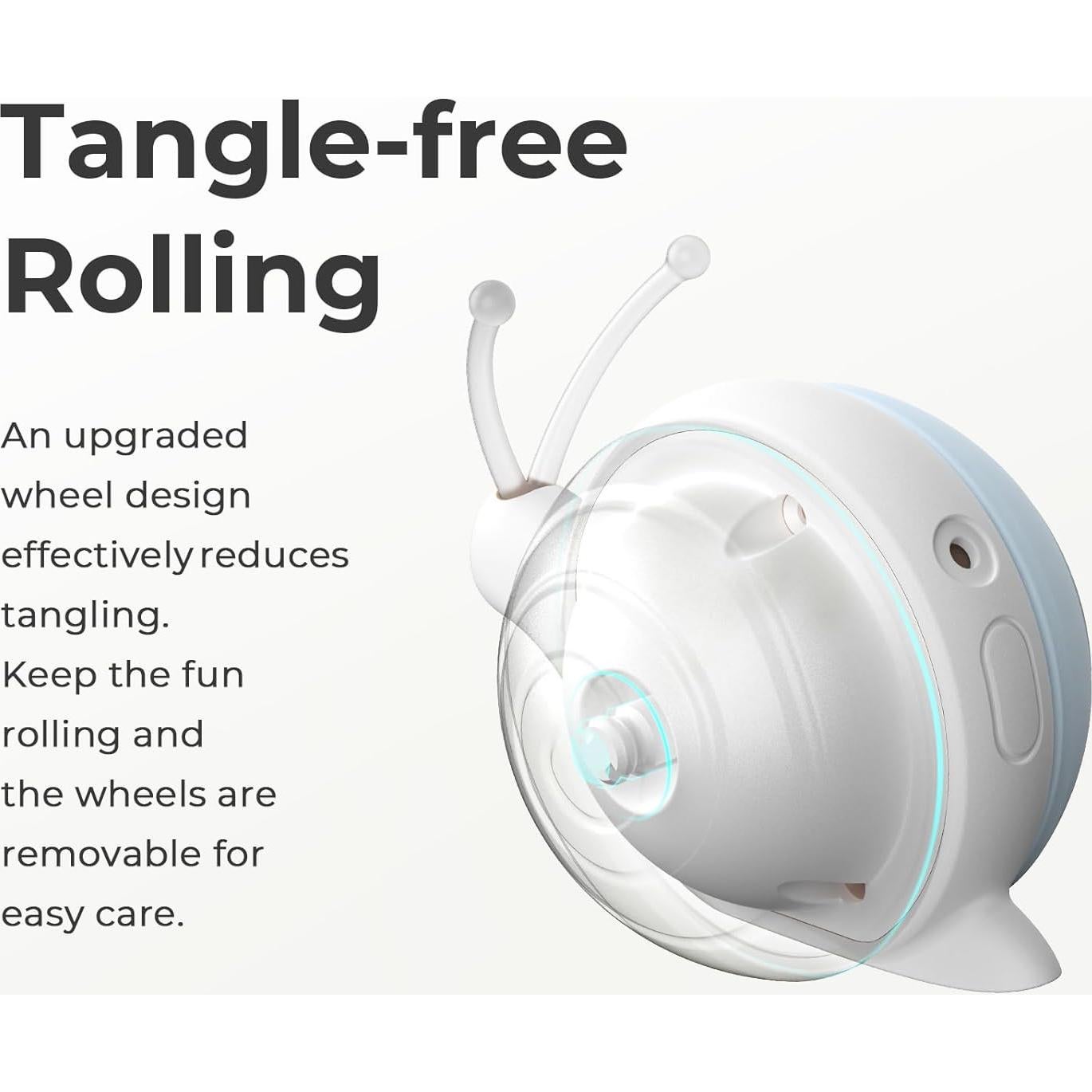 Juguete Interactivo Cheerble Caracol Malvado para Gatos