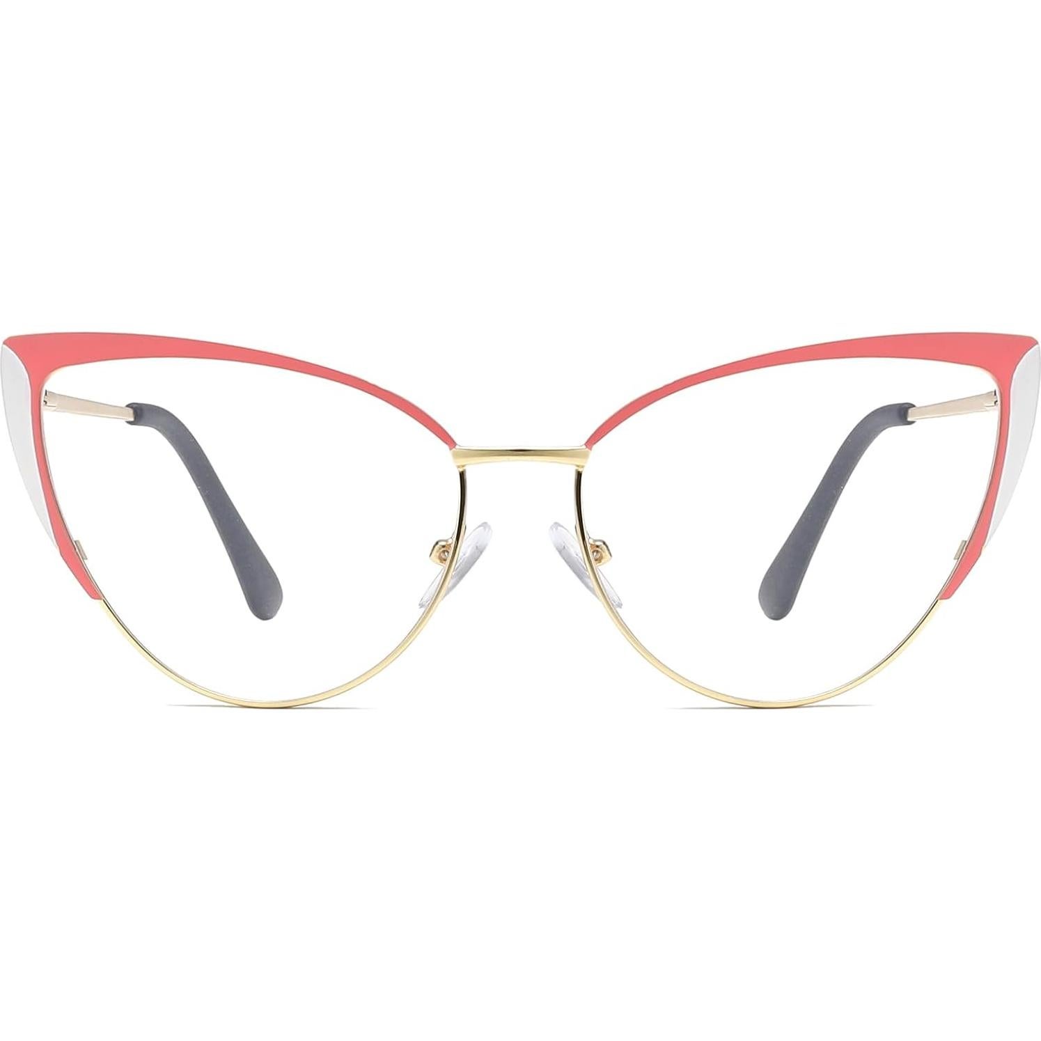 Gafas LJCZKA bloqueadoras luz azul para mujeres estilo gato