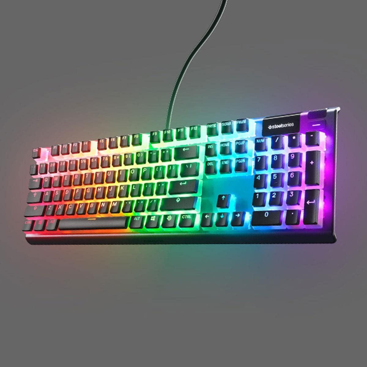 Teclas de Pudding SteelSeries PRISMCAPS PBT RGB Negro