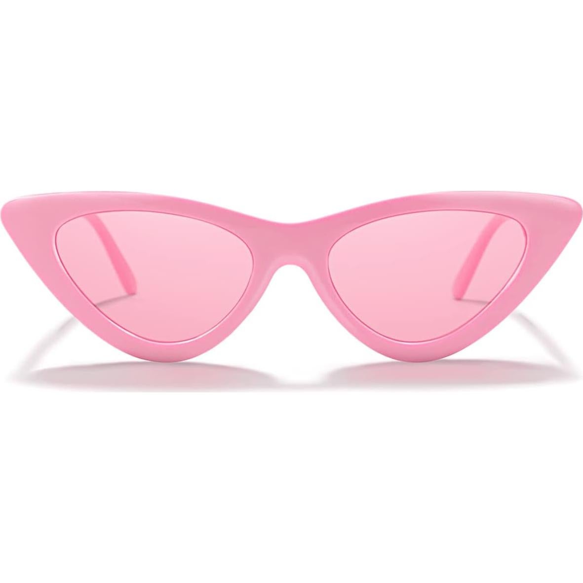 Gafas de Sol Vintage Ojo de Gato UV400 Rosa
