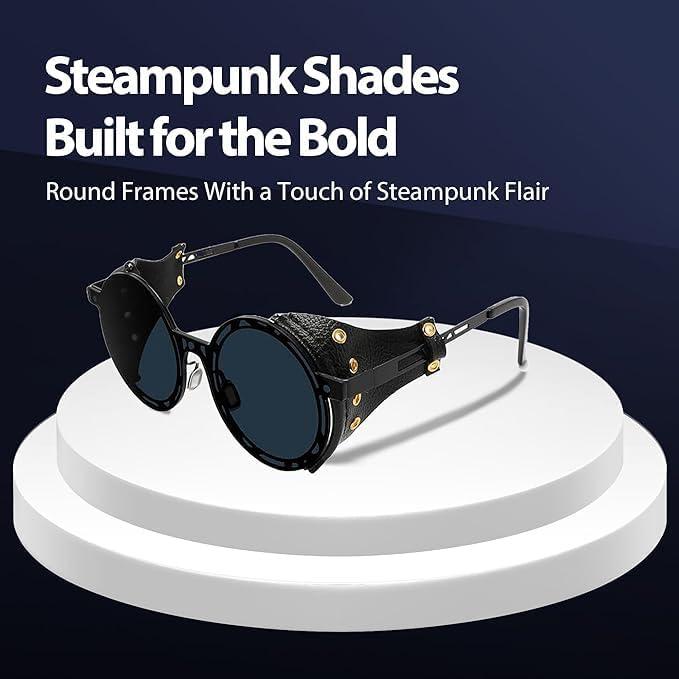 Gafas de sol Steampunk Technigadgets con marco metálico