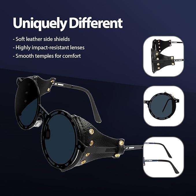 Gafas de sol Steampunk Technigadgets con marco metálico