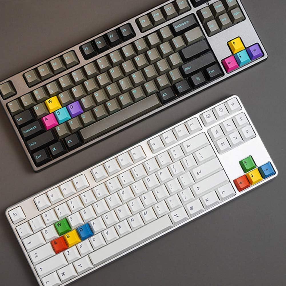 Teclas Personalizadas PBT WASD Kelendle - 4 Piezas RGBY