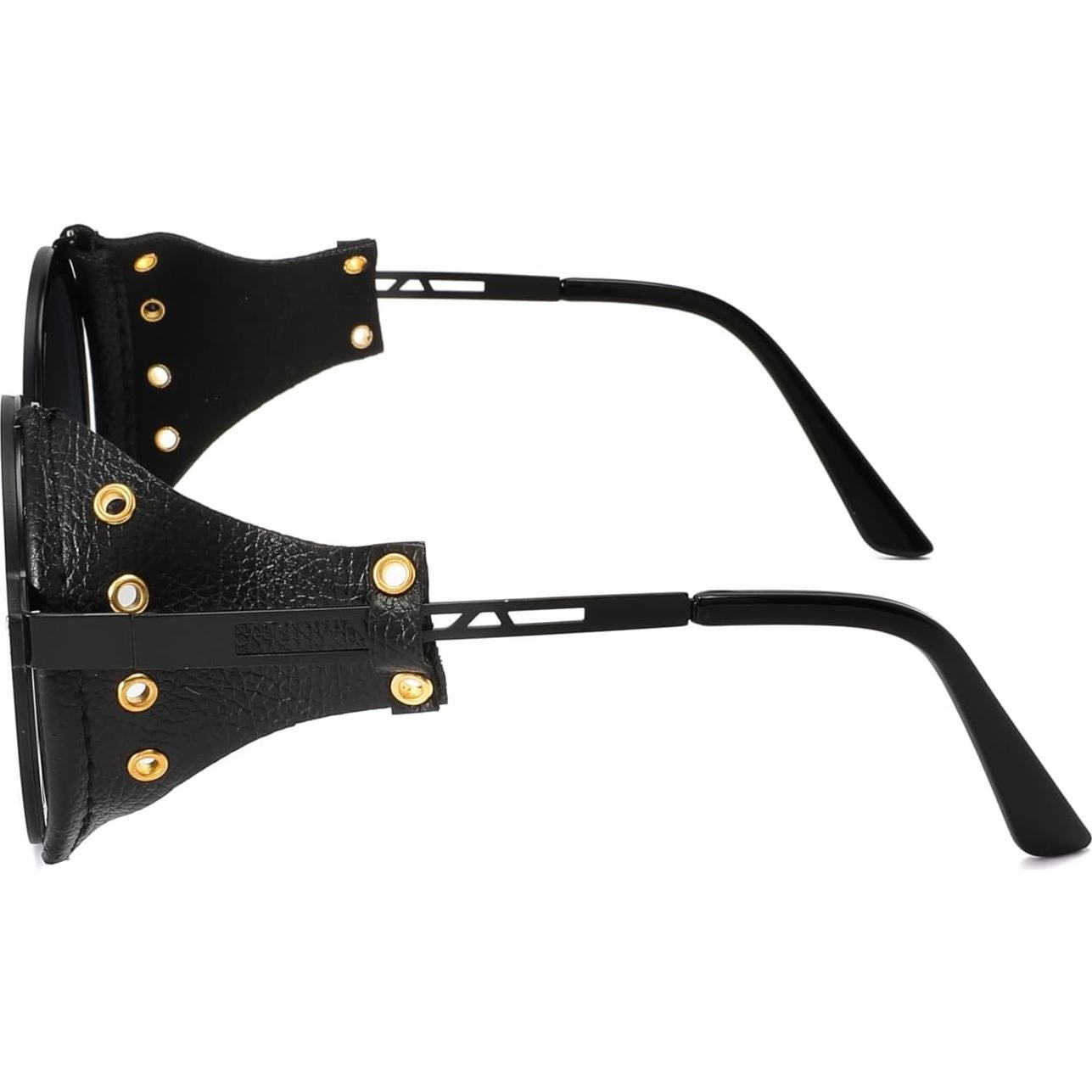 Gafas de sol retro redondas Technigadgets con protección lateral