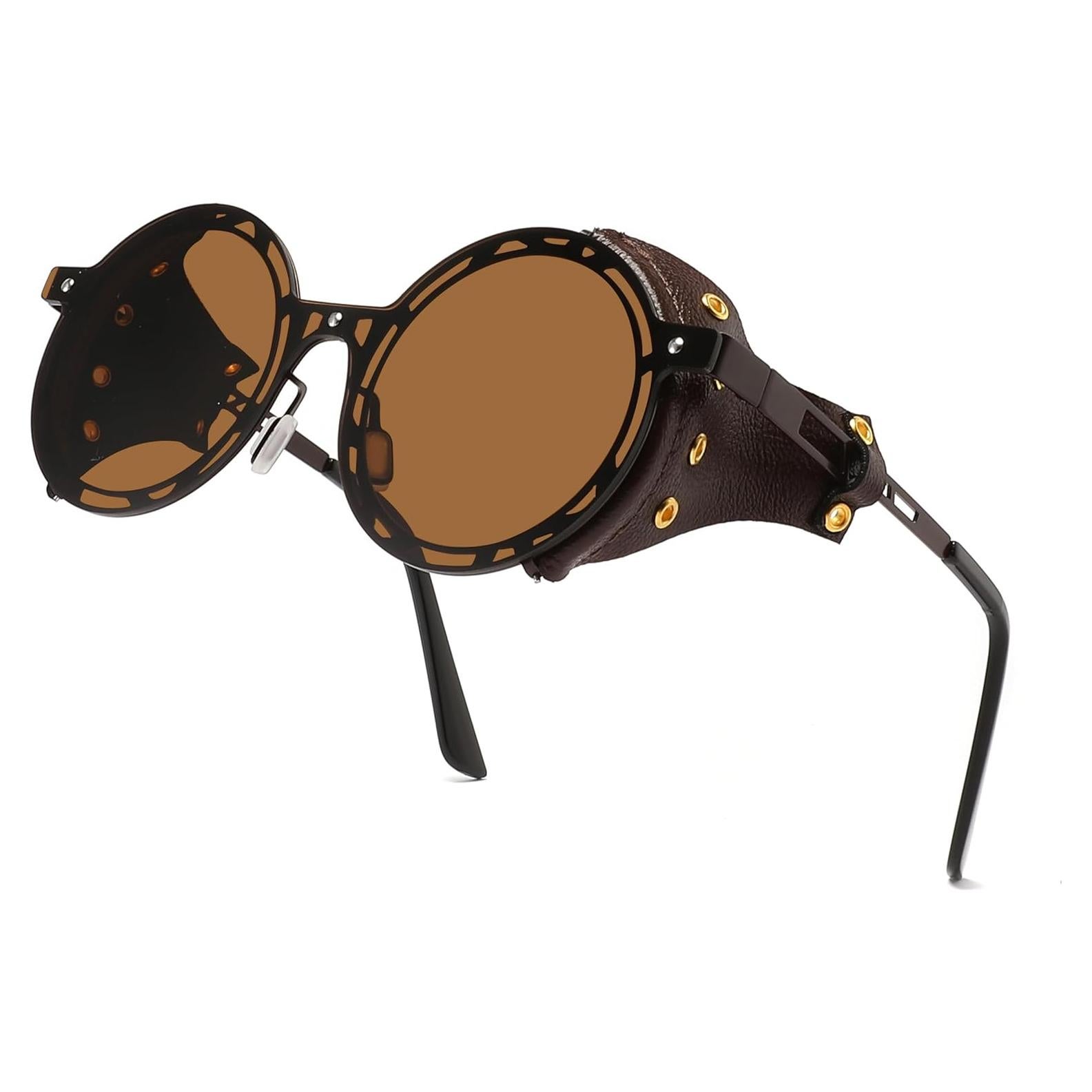 Gafas de sol Steampunk Technigadgets con marco metálico