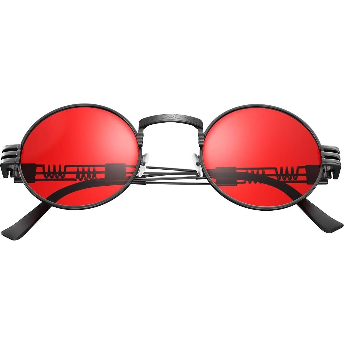 Gafas de sol redondas steampunk Yvey Essence con protección UV