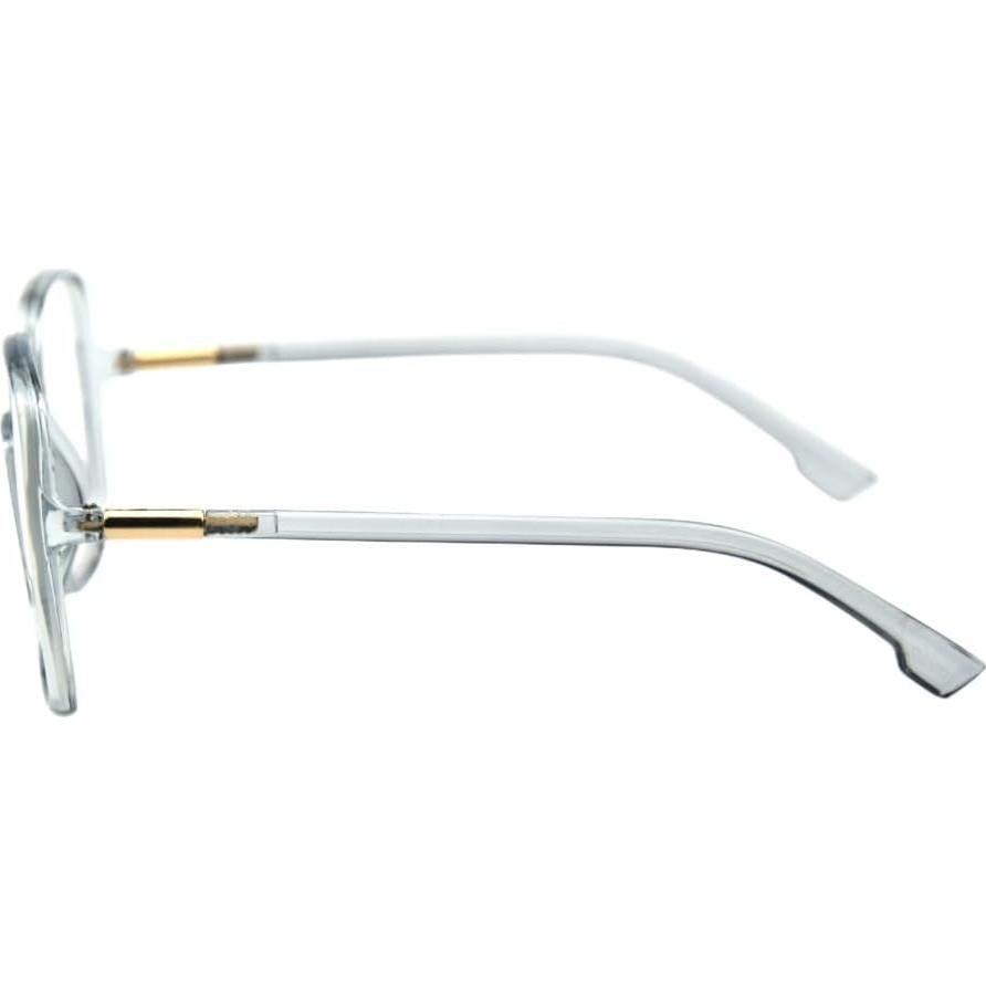 Gafas de bloqueo luz azul Shiratori A207 gris para mujer