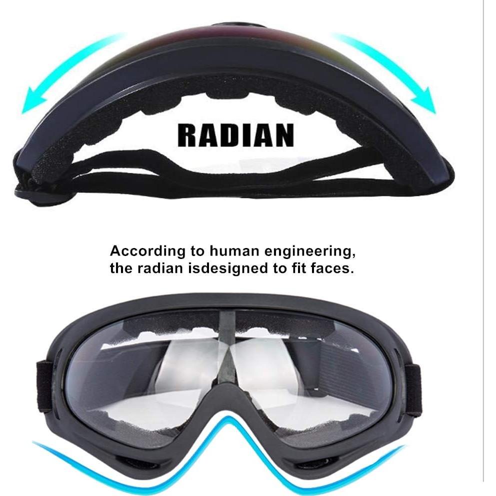 Gafas de Motocicleta LJDJ - Paquete de 2 - UV400