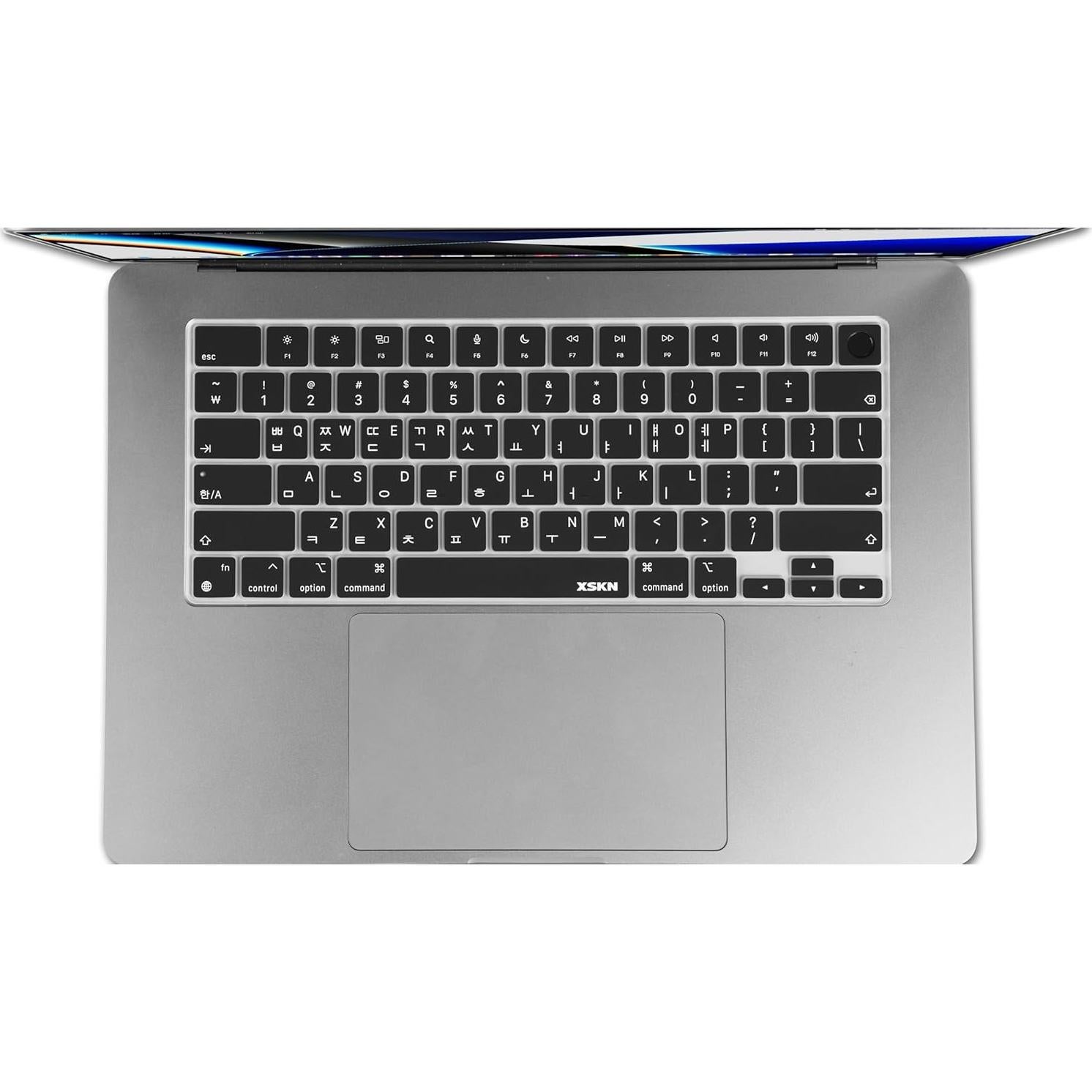 Cubierta de Silicona para Teclado XSKN Coreano US para MacBook