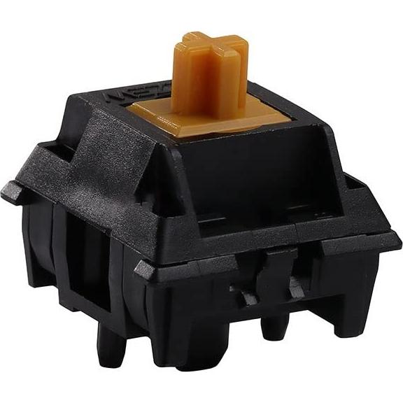 Interruptores Mecánicos Boba Negro U4/U4T 70PCS Silenciosos 68g