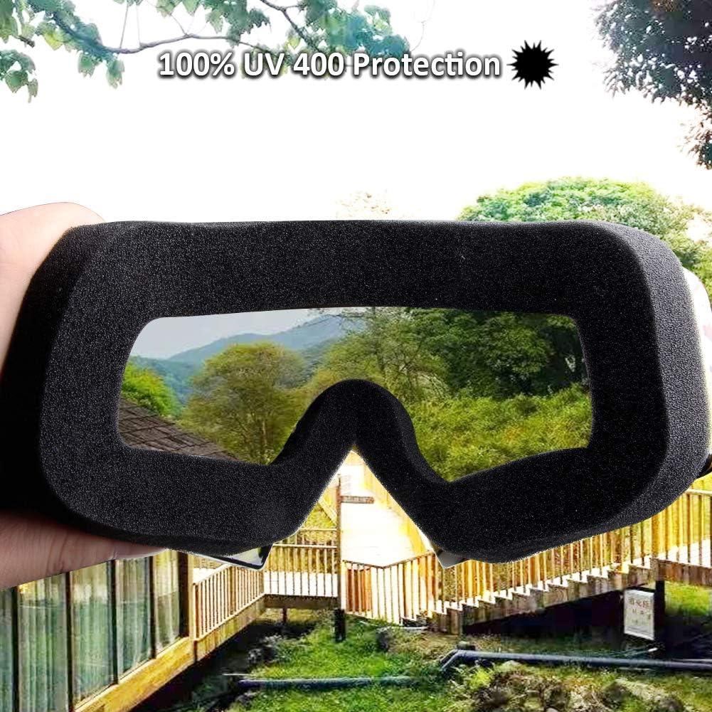 Gafas de Motocross 4-FQ Camuflaje Amarillo a Prueba de Viento