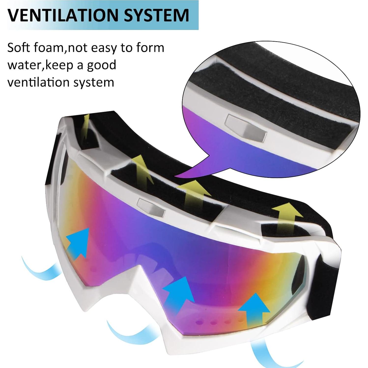 Gafas de Motocross 4-FQ HB-306 a Prueba de Viento y Polvo