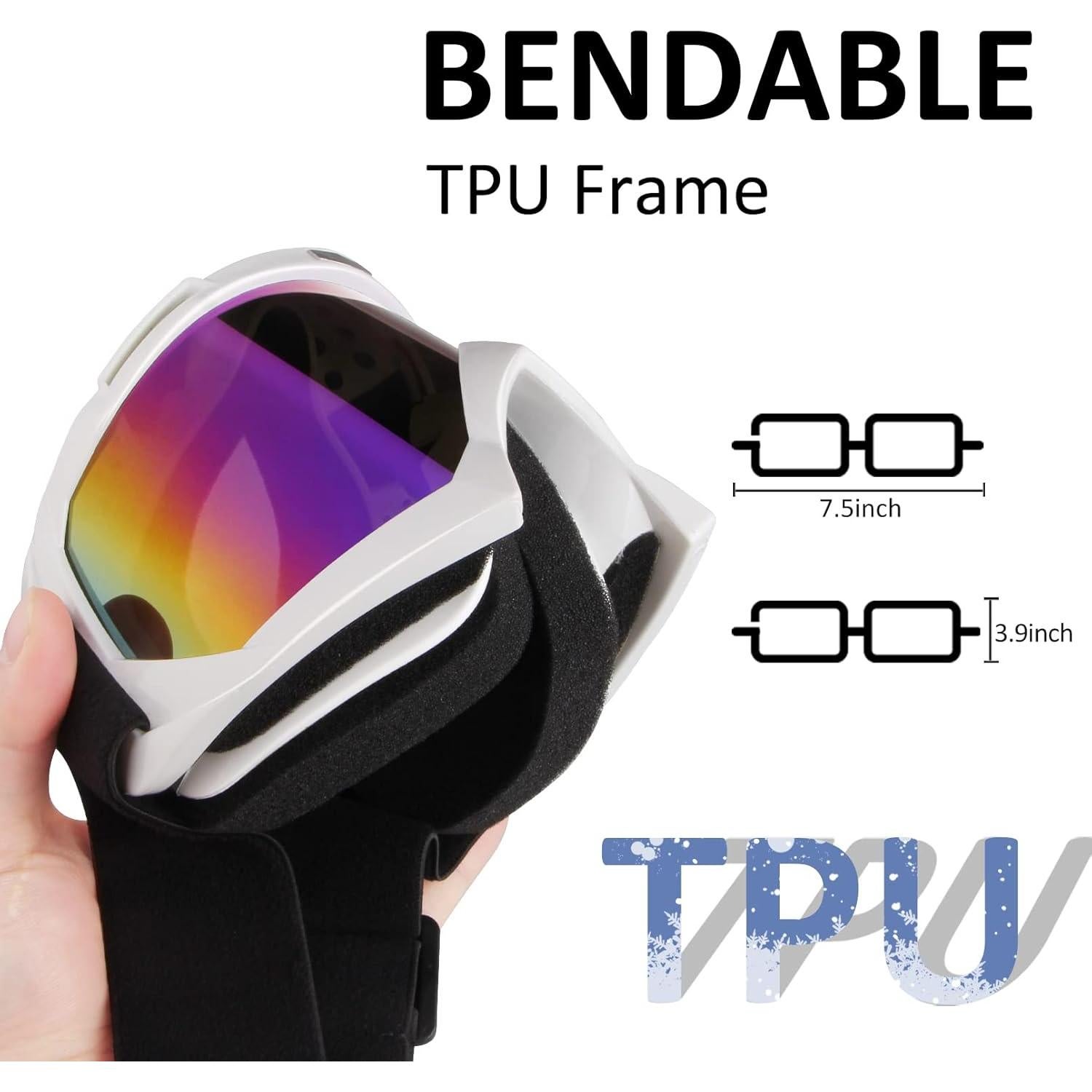 Gafas de Motocross 4-FQ HB-306 a Prueba de Viento y Polvo