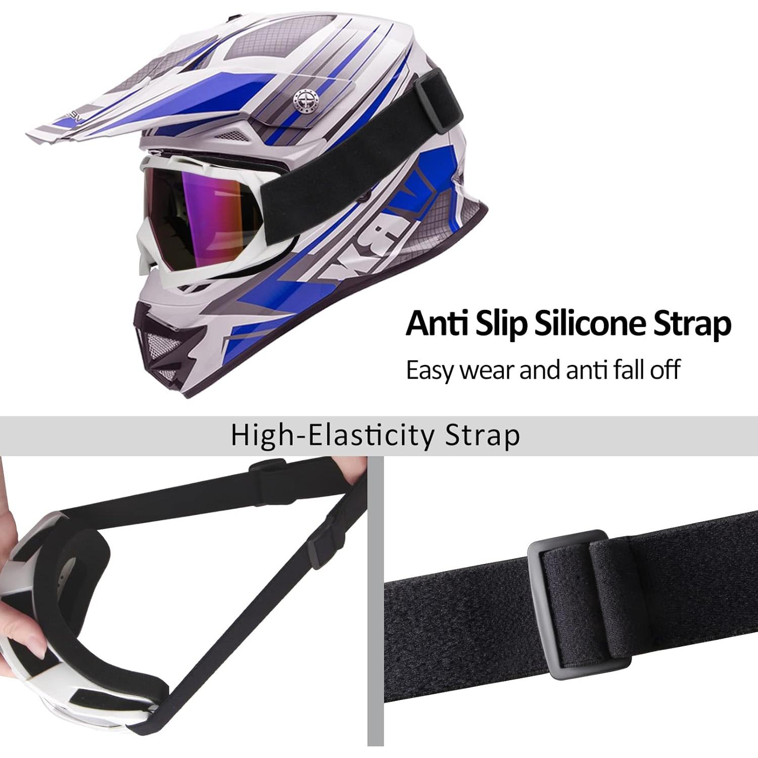 Gafas de Motocross 4-FQ HB-306 a Prueba de Viento y Polvo