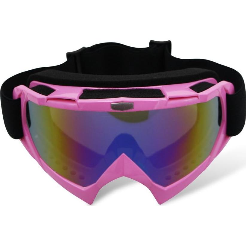 Gafas de Motocicleta 4-FQ HB-306 Rosa Anti-Vaho UV