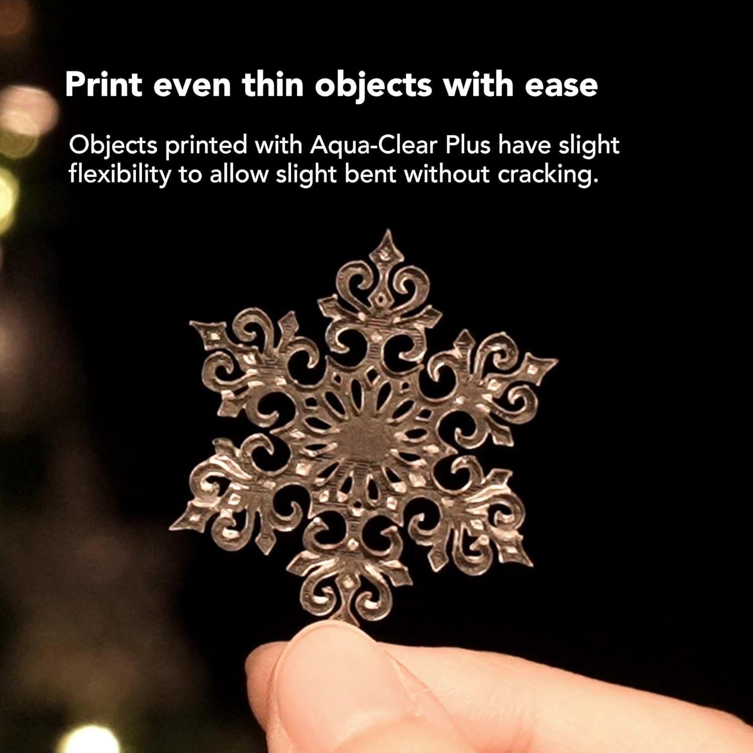 Resina 3D Phrozen Aqua Clear Plus 1KG - Baja Contracción