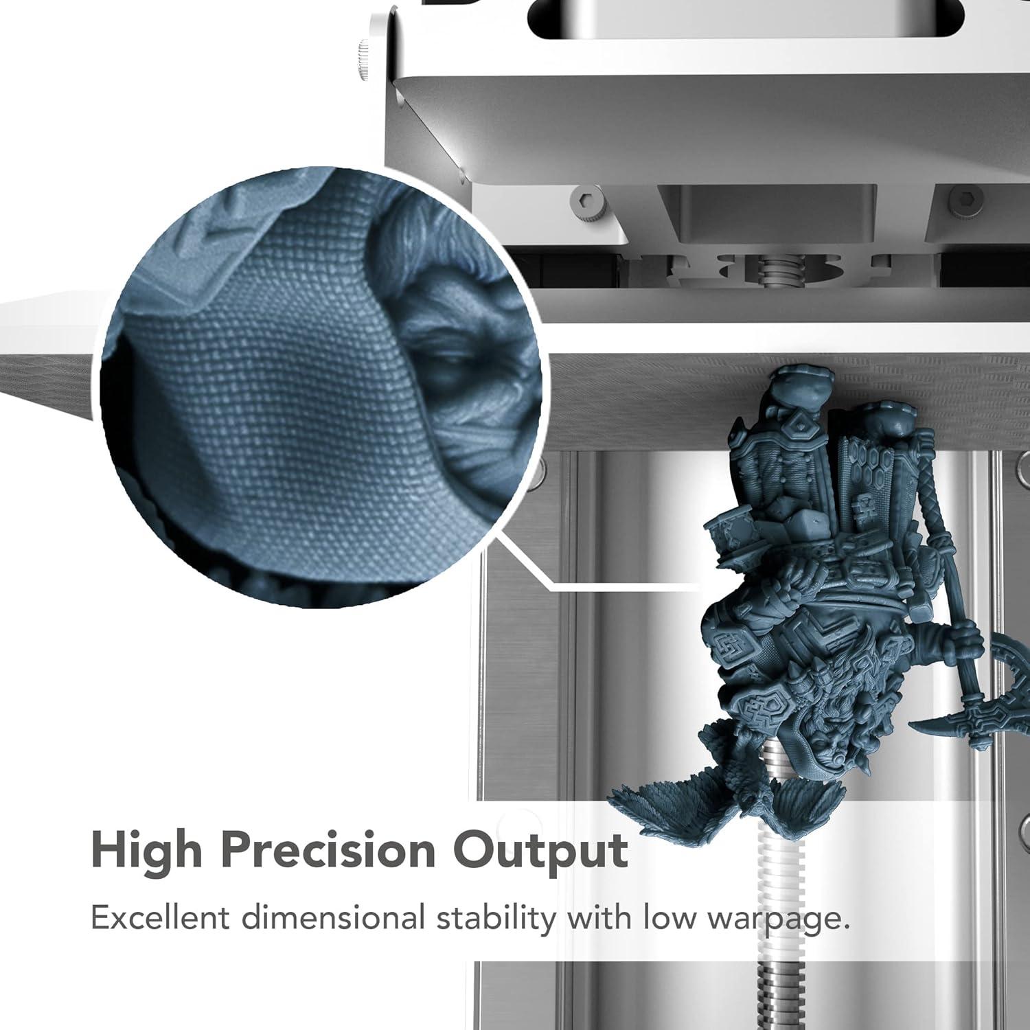 Resina de Impresión 3D Aqua Gray 8K Phrozen 1 kg Alta Precisión