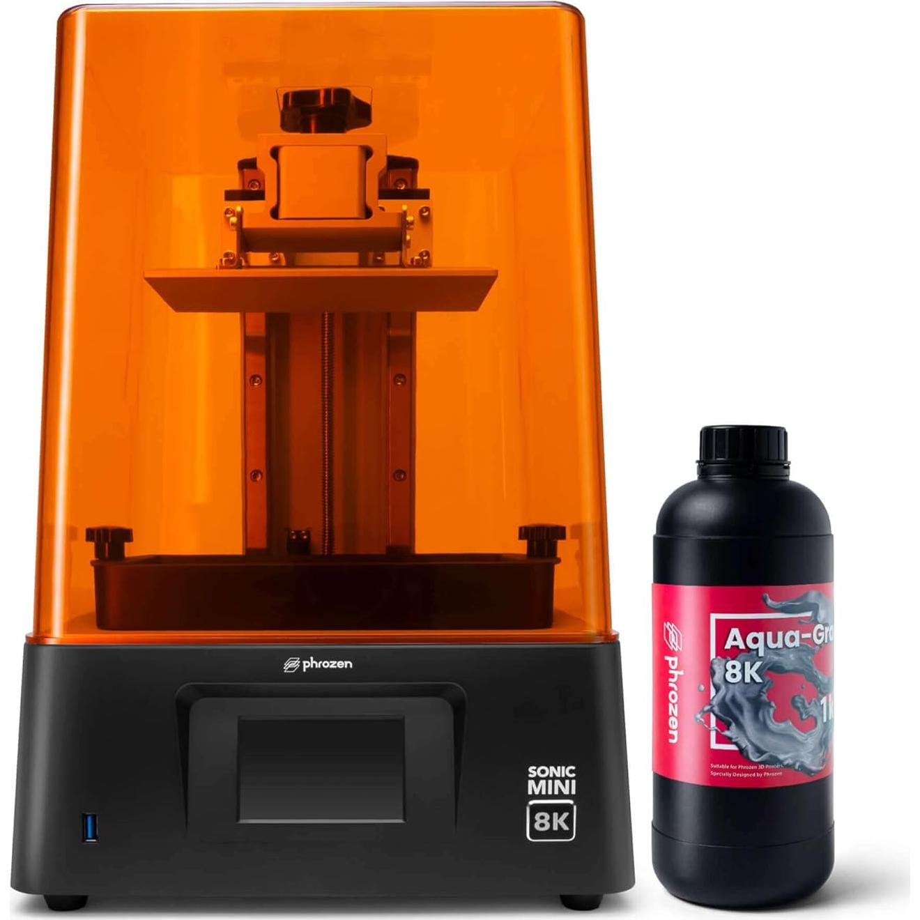 Resina de Impresión 3D Aqua Gray 8K Phrozen 1 kg Alta Precisión