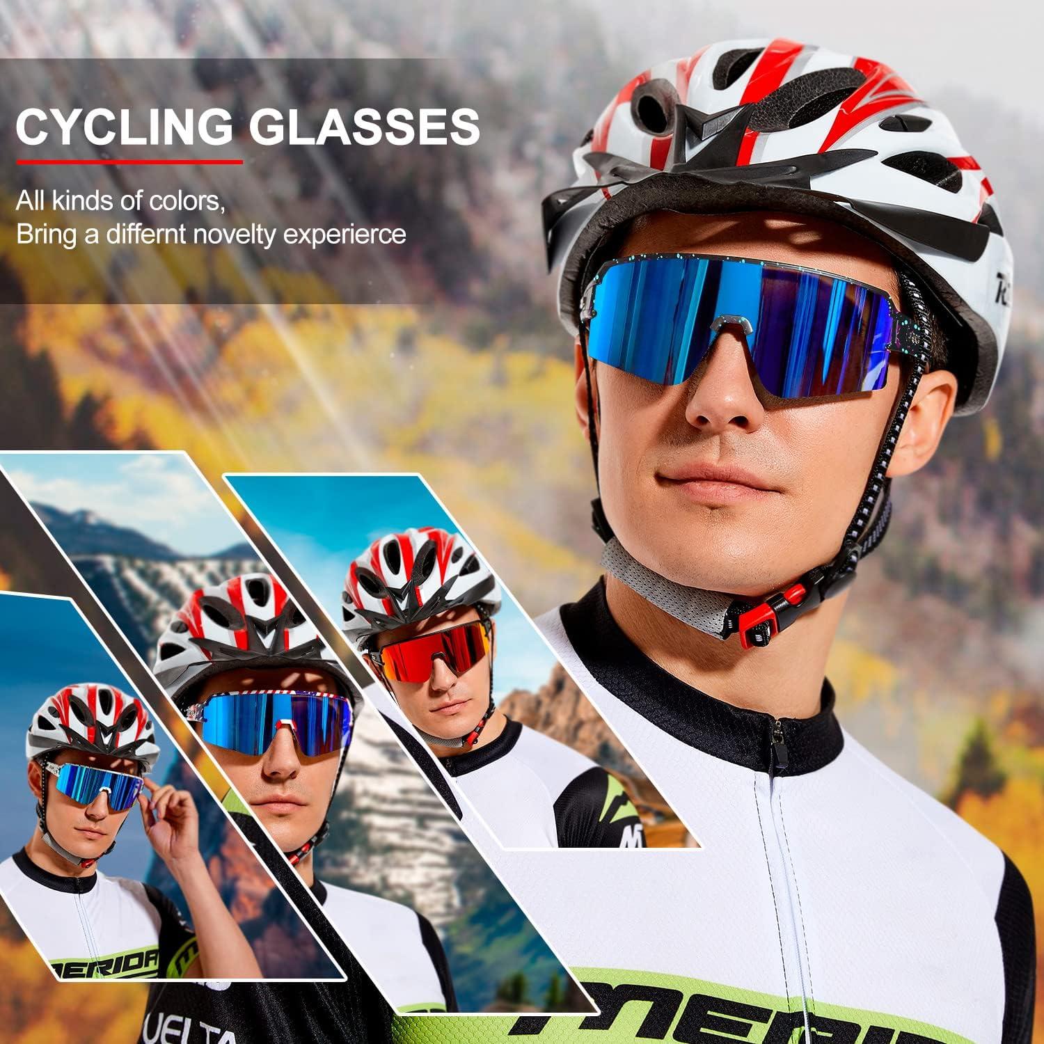 Gafas de Ciclismo AVV Polarizadas UV400 Azul Cielo