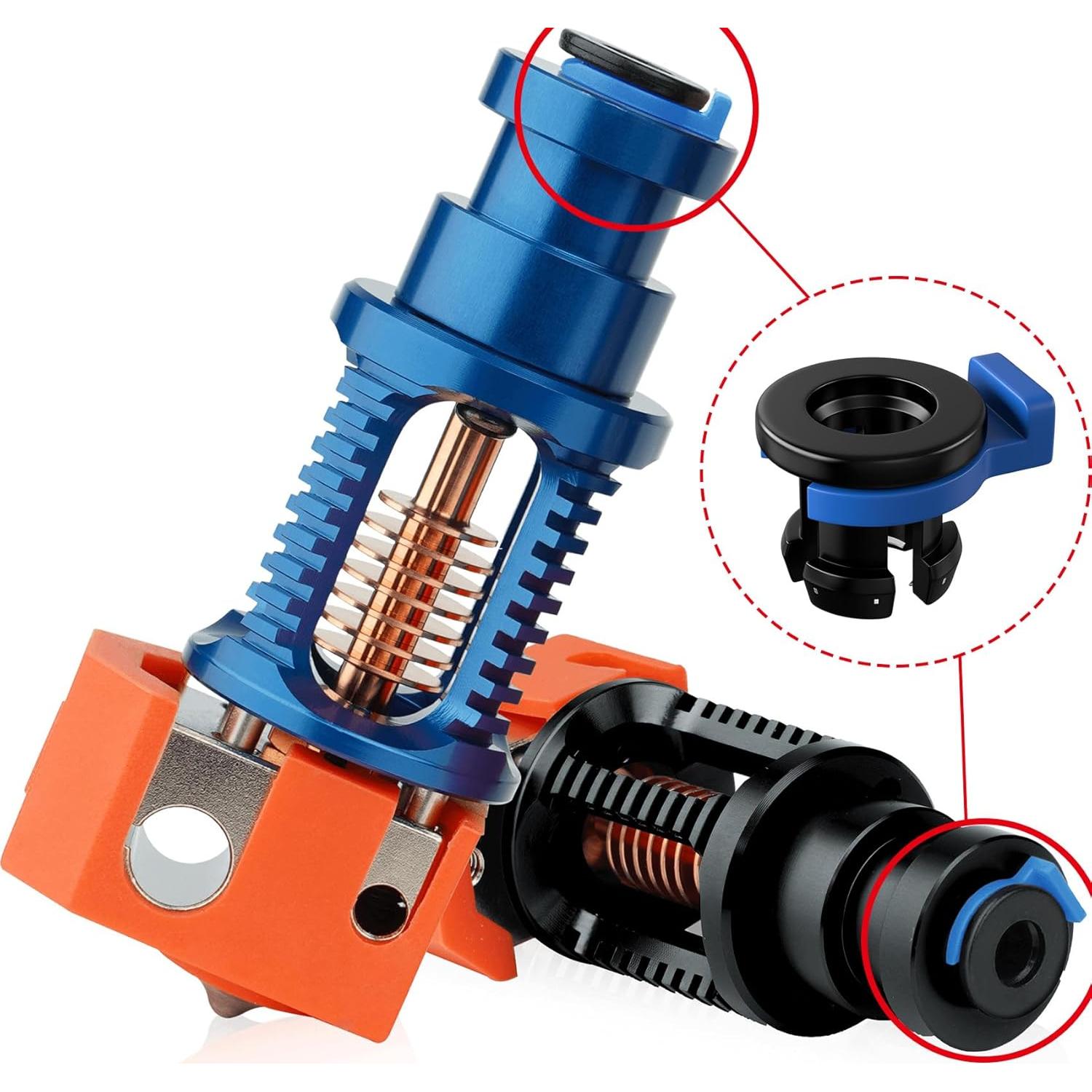 Juego de 12 Acopladores de Tubo Bowden Winsyison - Clips y Collets