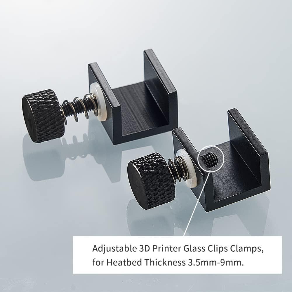 Clips de Cama de Vidrio 5Aplusreprap para Impresora 3D 7mm