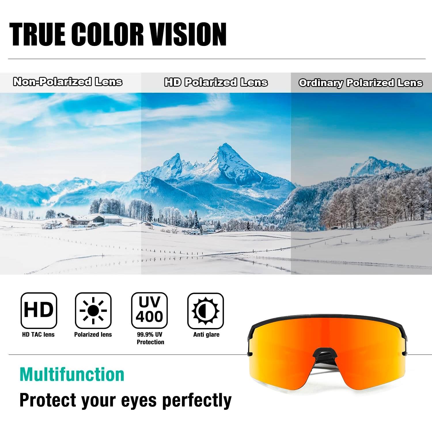 Gafas de Ciclismo AVV Polarizadas UV400 para Deportes