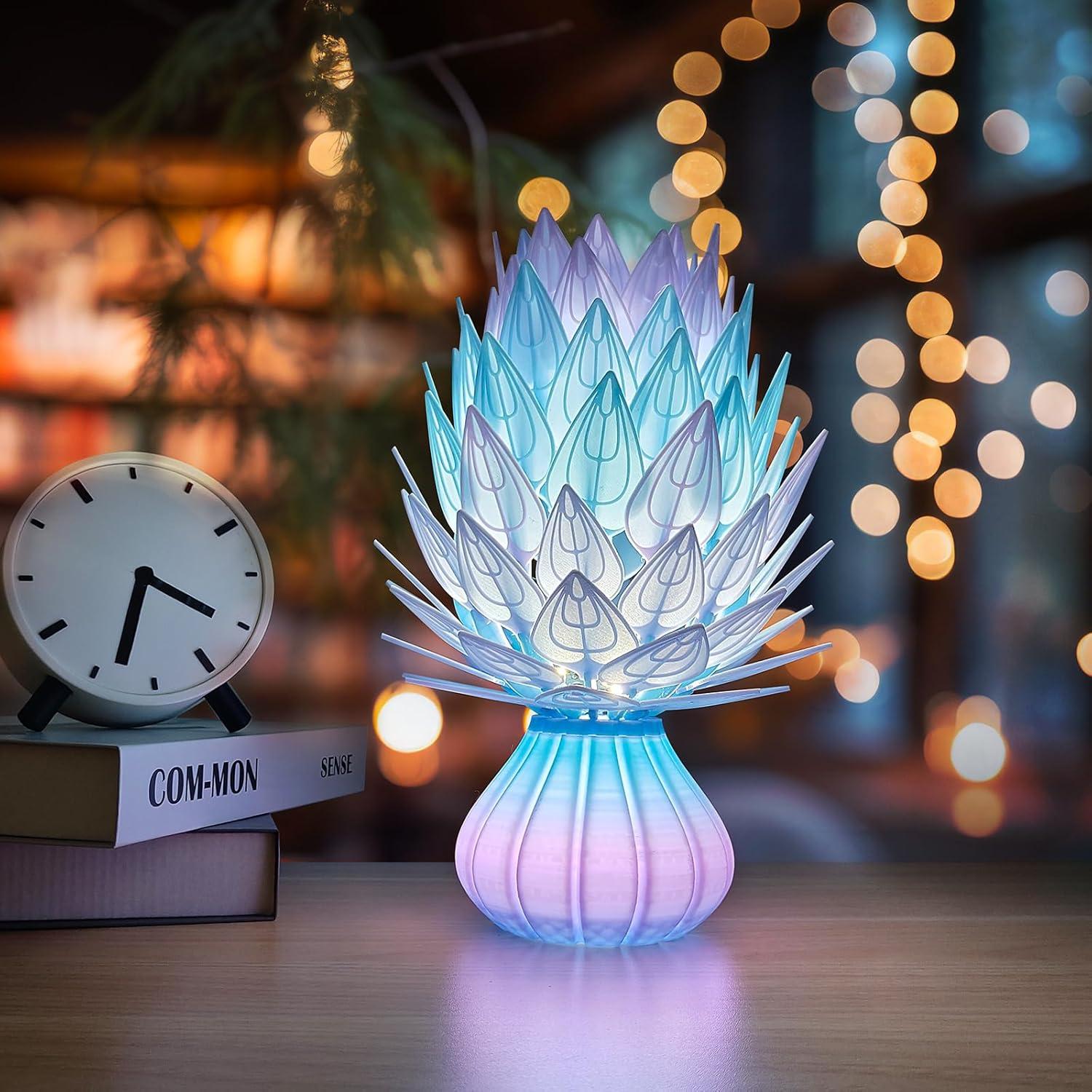 Filamento PETG IEMAI 1.75mm Gradiente Azul a Púrpura 1kg