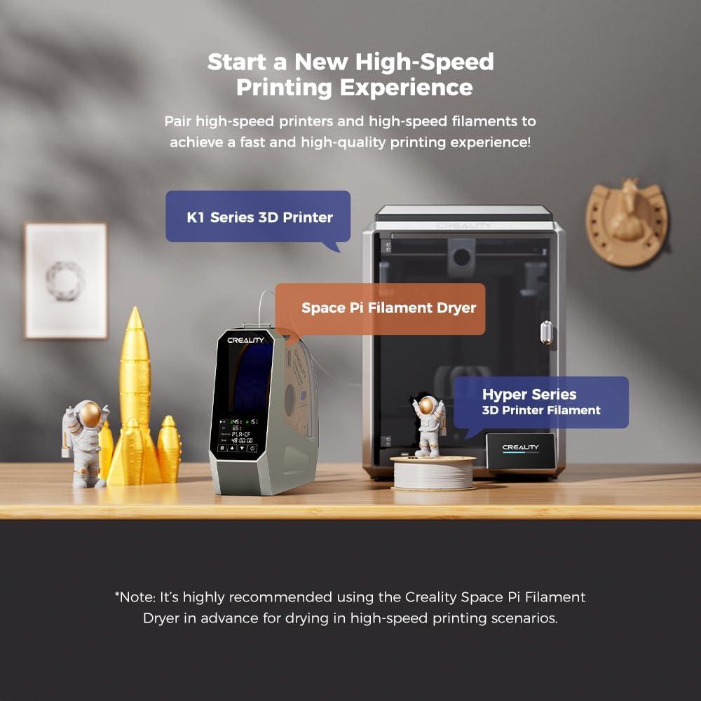 Secador de Filamento Creality Space Pi 1.75mm/2.85mm 110W