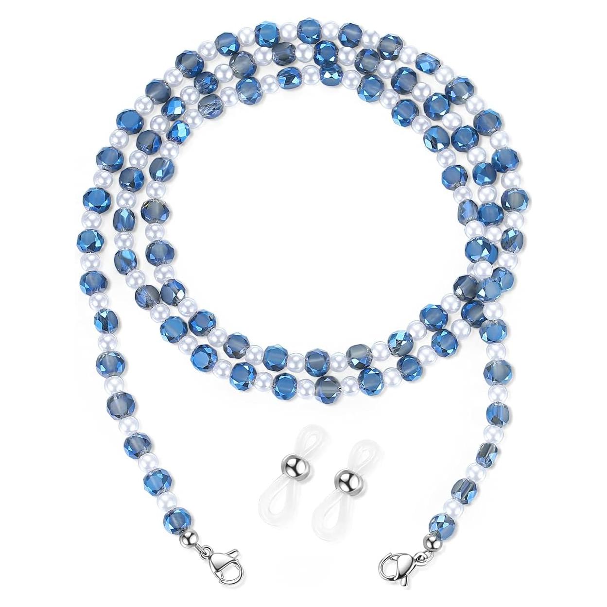 Cadena de Gafas REVEMCN Azul 76 cm para Mascarillas