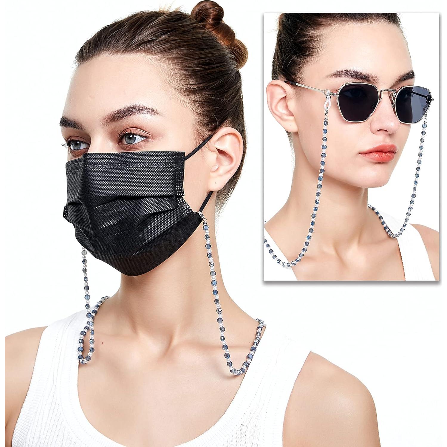 Cadena de Gafas REVEMCN Azul 76 cm para Mascarillas