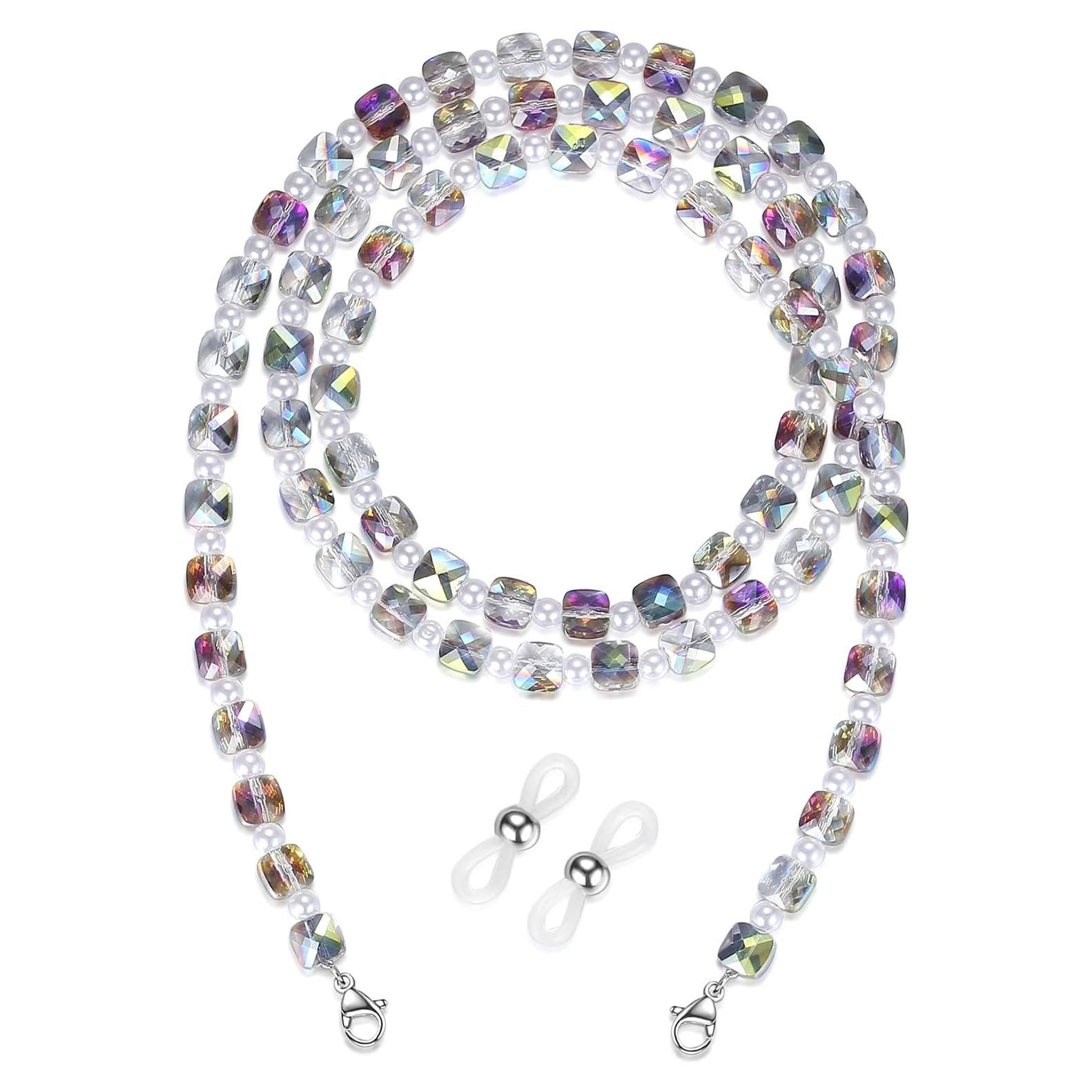 Cadena de Gafas REVEMCN Multicolor 76 cm para Mascarillas