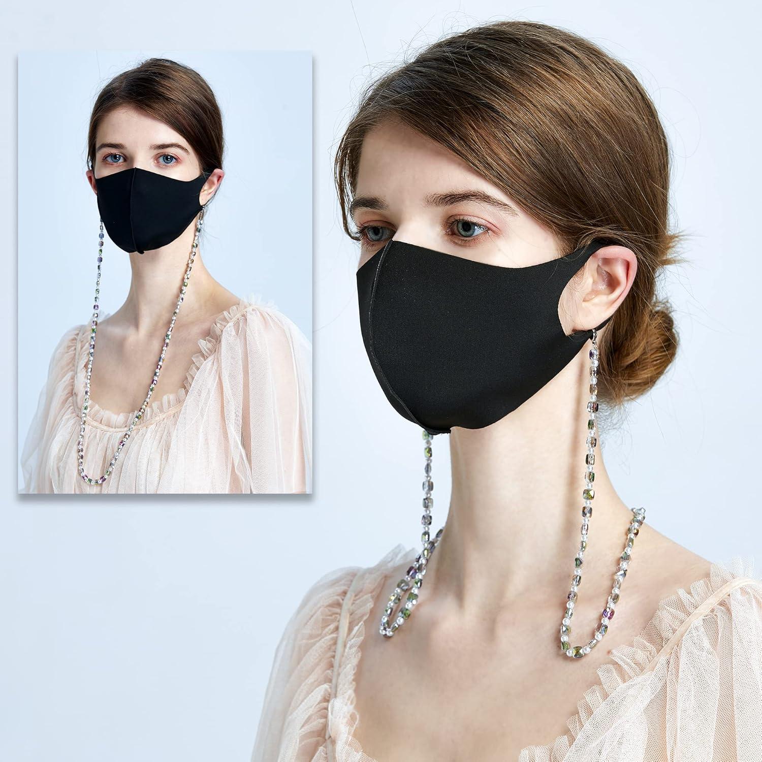 Cadena de Gafas REVEMCN Multicolor 76 cm para Mascarillas